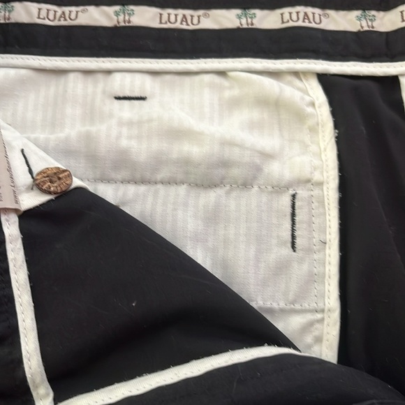 Black bamboo blend shorts - Picture 3 of 5